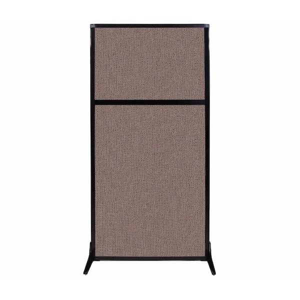 Work Station Screen 33" x 70" Latte Fabric